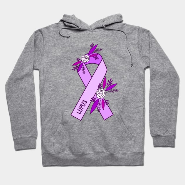 Lupus Awareness Hoodie by Sloth Station